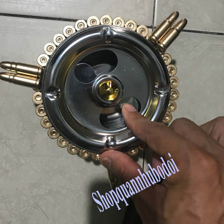 Gạt tàn lưu niệm, gạt tàn thuốc từ vỏ đạn, sản phẩm từ bàn tay người lính Gạt tàn thuốc từ vỏ đạn